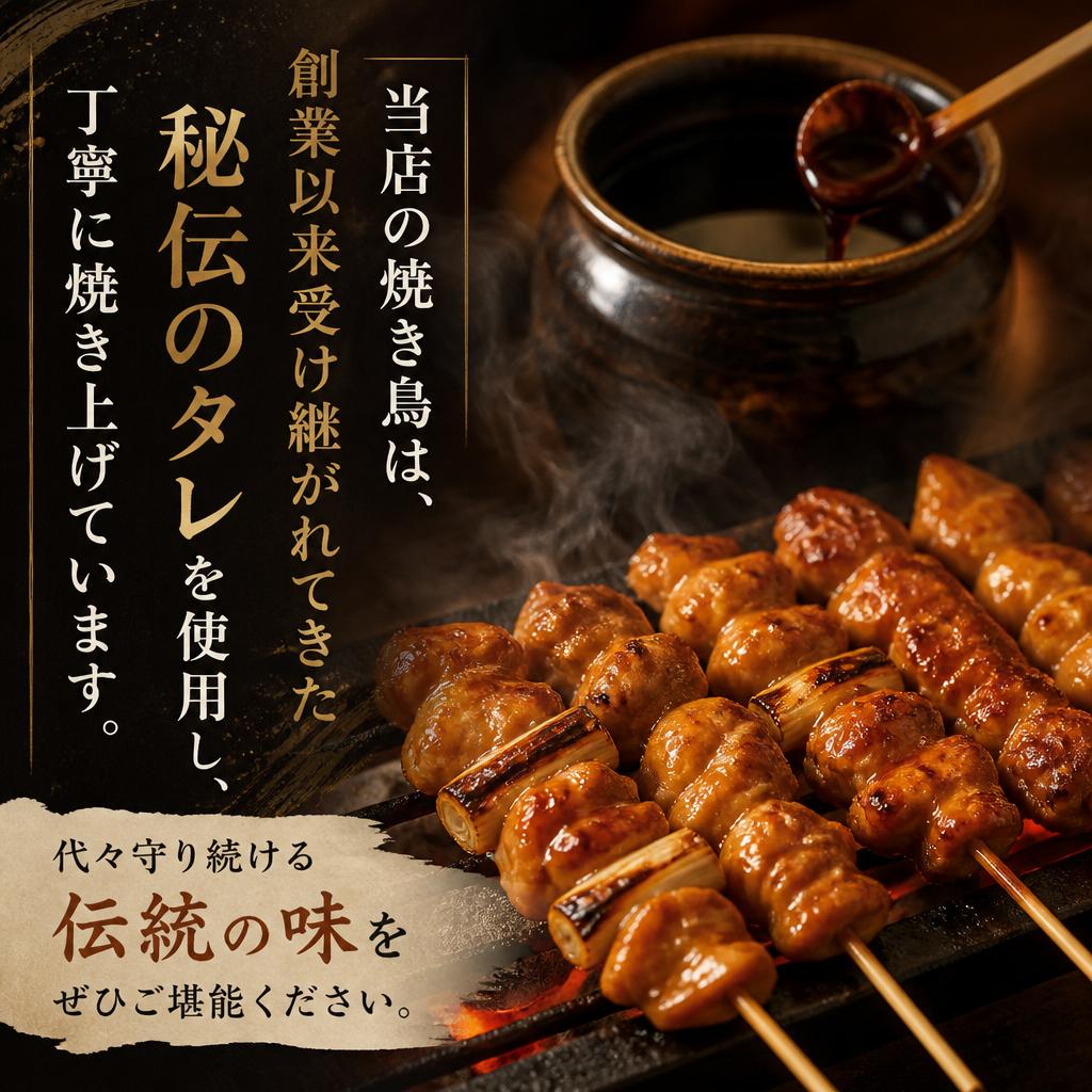 本格焼き鳥の魅力